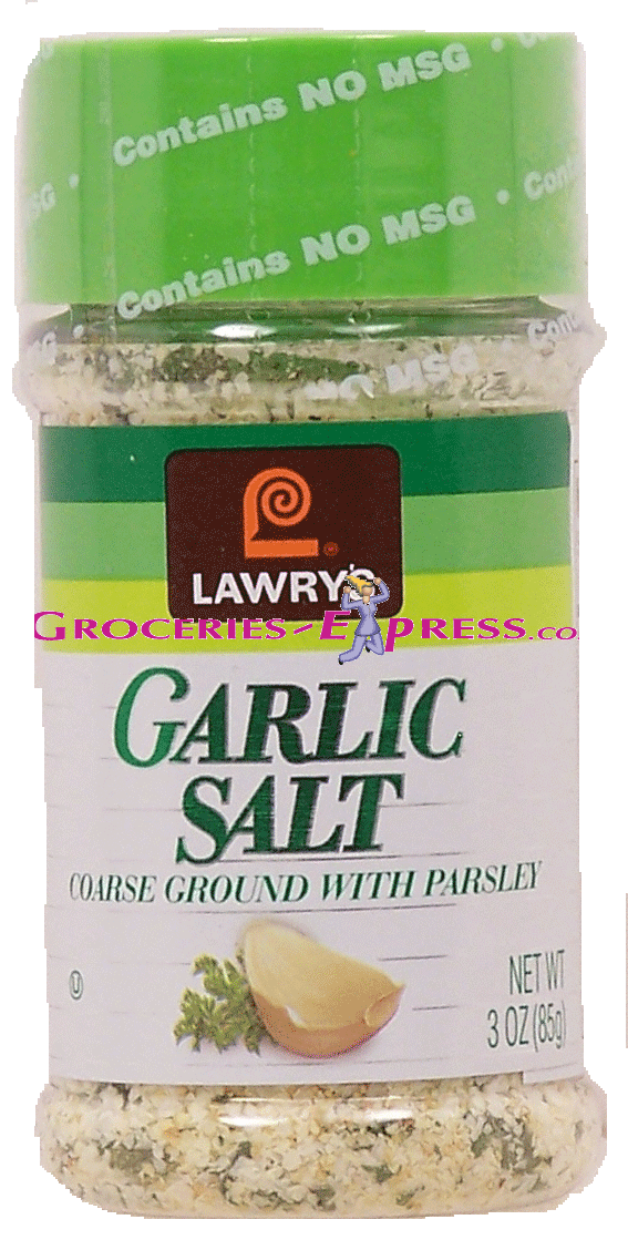 Lawry's  garlic salt coarse ground with parsley Full-Size Picture